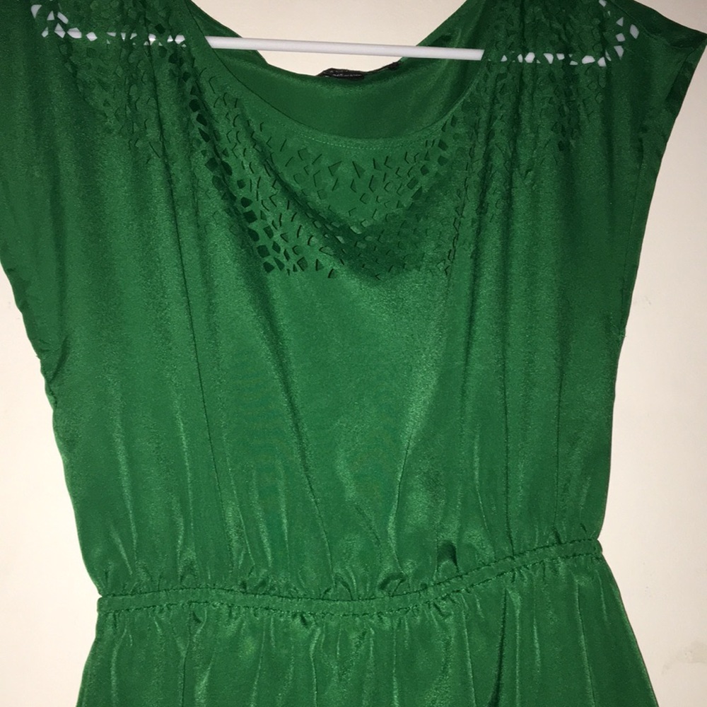 green Forever 21 dress